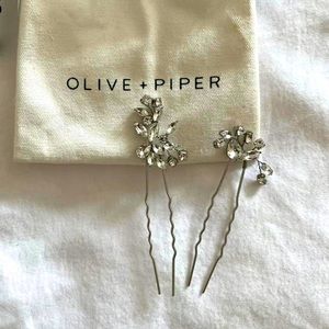 Olive & Piper Hudson hair pins (silver)